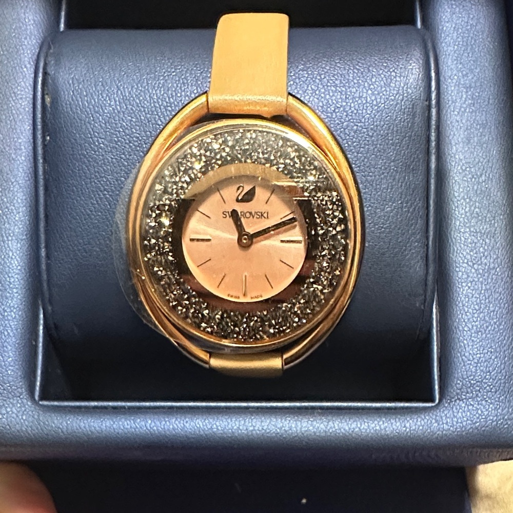 Swarovski Rose Gold and Silver Women's Watch